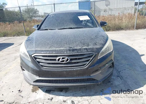 2015 Hyundai Sonata Sport 2.0T from USA, damaged, VIN 5NPE34AB5FH090522